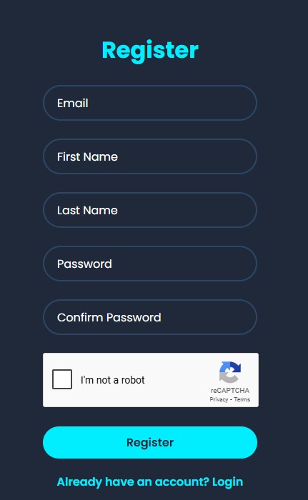 Giao diện đăng ký tài khoản tại Shortnum.com