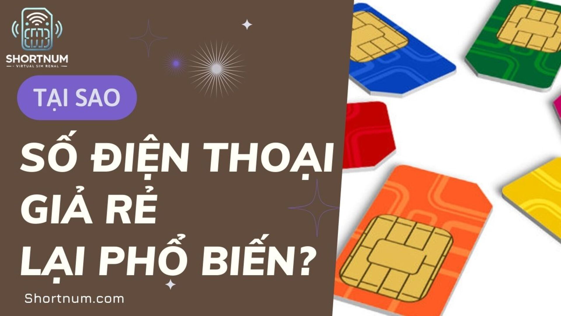 Tại sao số điện thoại giả rẻ lại phổ biến?